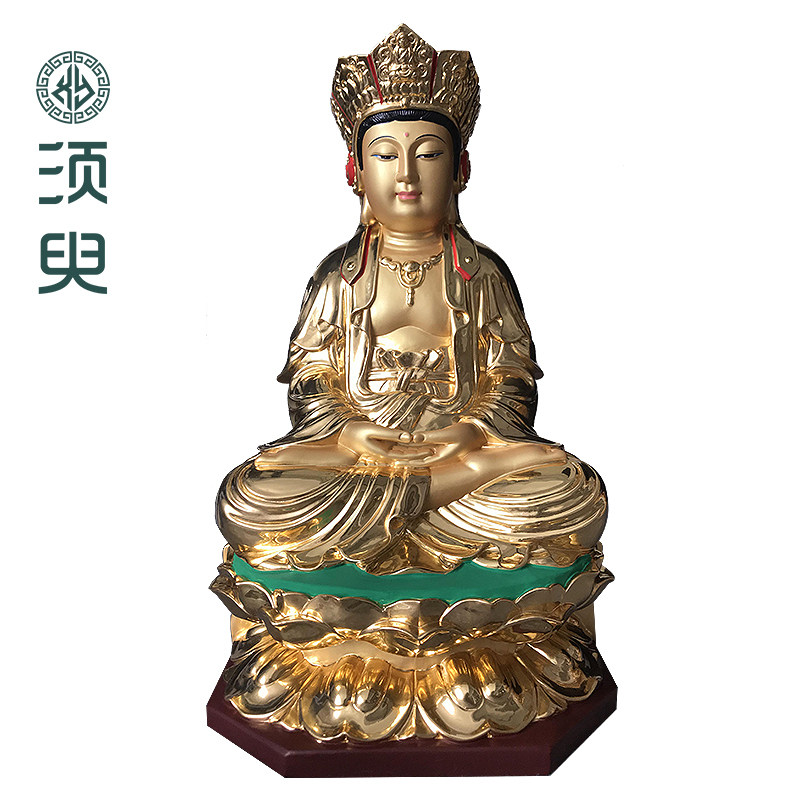 毗卢观音佛像摆件木雕毗卢佛寺庙寺院大型佛像家居家用 须臾