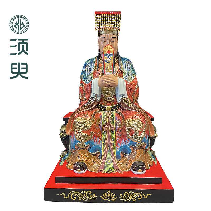 木雕南岳衡山司天昭圣大帝神像