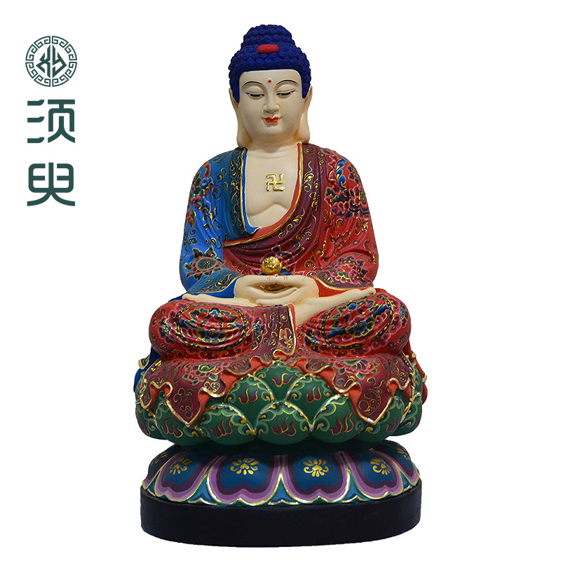 木雕阿弥陀佛像摆件定制