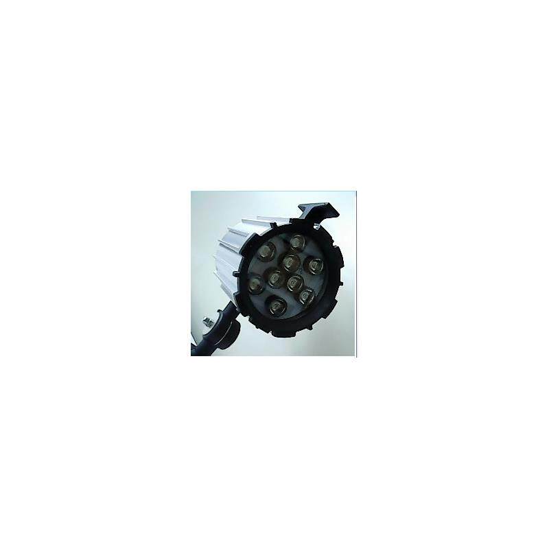 新款007豪华特大LED石英灯/机床工作灯/9W大功率LED灯/冷光包邮