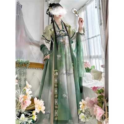 原创汉服全套春夏款超仙齐胸襦裙