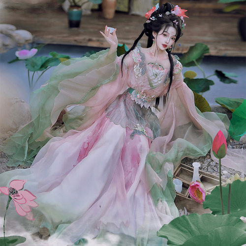 原创新款汉服女魏晋中国风春夏