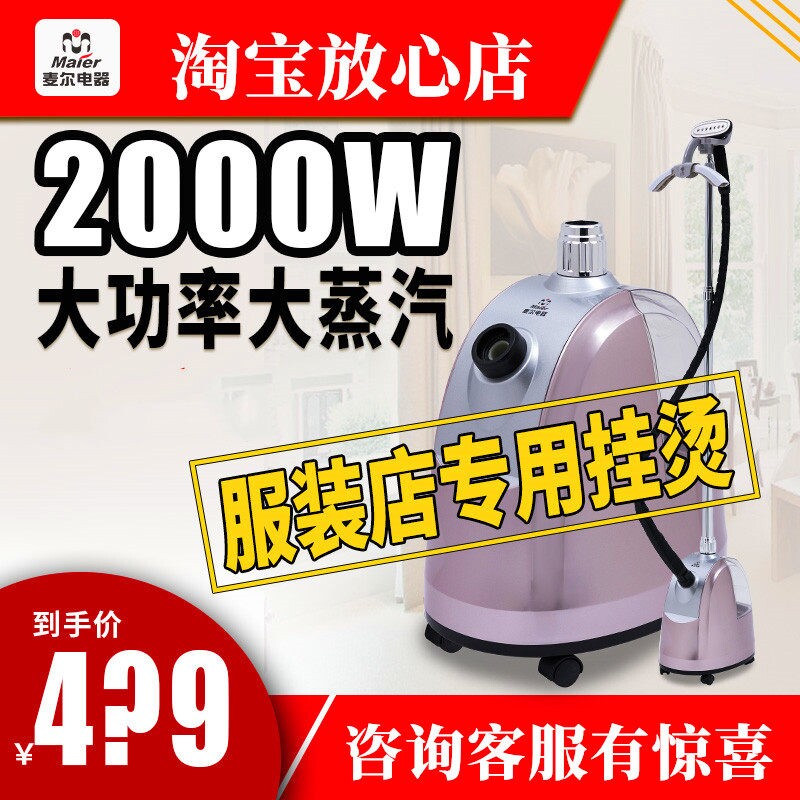 麦尔升级版服装店商家用大功率蒸