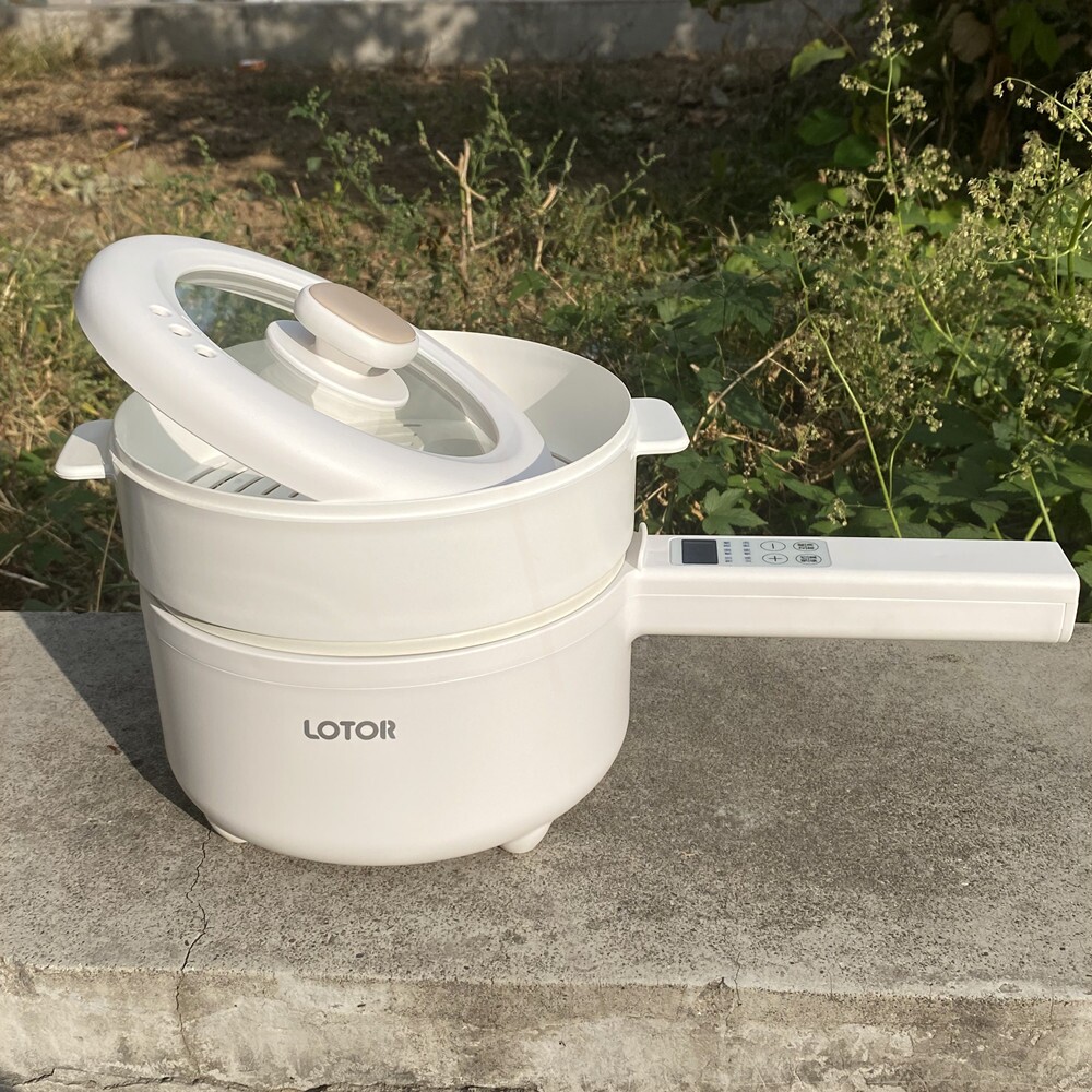 小浣熊宿舍学生小电锅多功能家用煮饭一体小锅小功率寝室炒锅炒菜