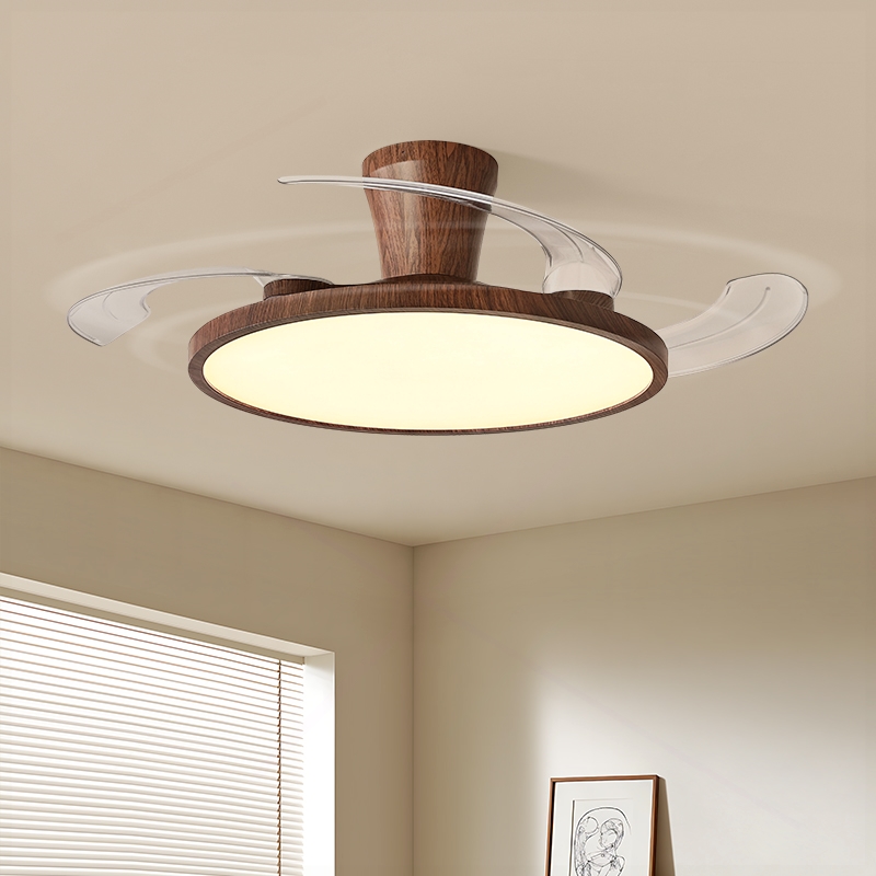 灯将中古风隐形风扇灯吸顶灯卧室