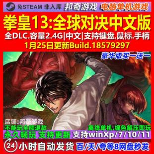 拳皇13全球对决 中文版 全DLC 免steam 电脑PC单机游戏