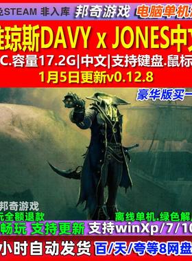 戴维琼斯DAVY x JONES 中文版 全DLC 免steam 电脑PC单机游戏
