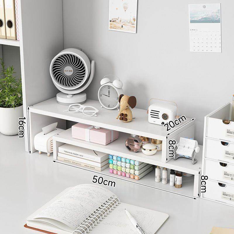 桌面双层收纳架笔记本简易桌多功能文具整理架电脑高架,收纳整理,桌面收纳盒,淘宝优惠券,粉丝福利购,淘宝优惠卷