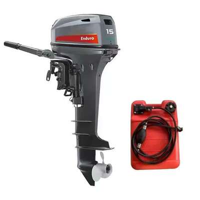 2 stroke 15hp small long shaft outboard engine compatible wi