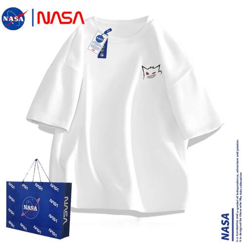 NASA联名宝可梦短袖重磅纯棉T恤