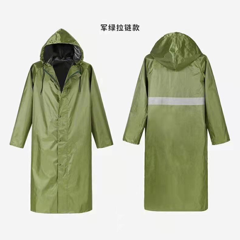 雨衣长款全身防暴雨水男性女士成人户外劳保连体反光加厚雨披外套