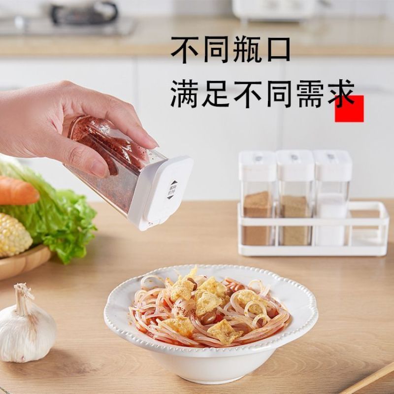 家用耐高温陶瓷调料罐厨房盐味精三四件套调味组合