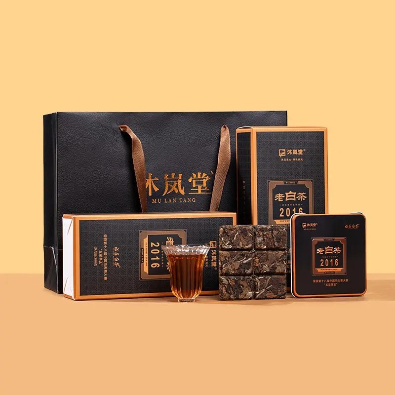 沐岚堂福鼎白茶2016年贡眉老白茶高山核心产区铁盒小方片茶,茶,寿眉,淘宝优惠券,粉丝福利购,淘宝优惠卷