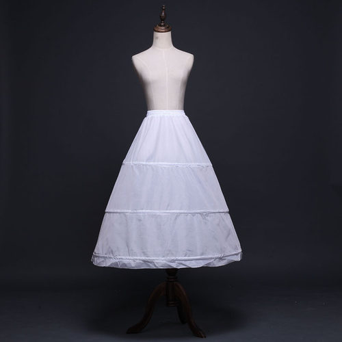 婚纱礼服裙撑结婚内衬3钢松紧腰好布料三圈衬裙影楼店