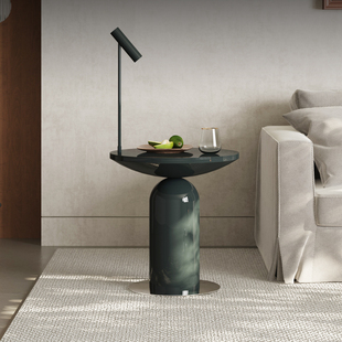 意式极简智能台灯边几客厅家用沙发边桌现代简约轻奢高级感小茶几