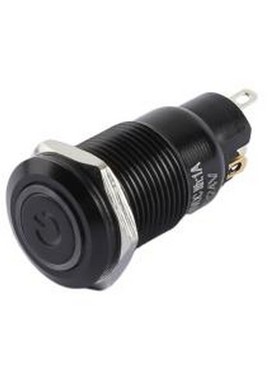 TP91214P124RA 按钮开关 圆形金属按钮开关 开孔尺寸12MM系列 防