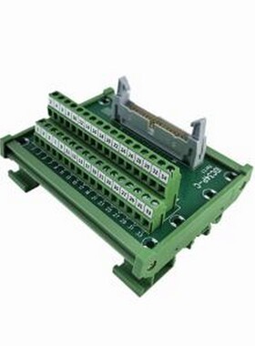 IDC34P-C 端子台 KINGPOW(肯博)端子台 IDC34P-C 牛角转端子 DIN