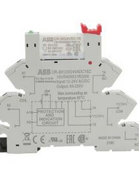 CR-S024VADC1CRZ 继电器 ABB 接口继电器 DC：24V 6A 1个