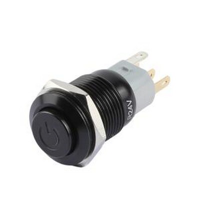 TP91610G124RA 按钮开关 圆形金属按钮开关 开孔尺寸16MM系列 防