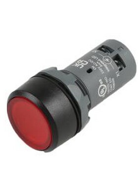 CP1-13R-10 230V 按钮头 ABB 带灯红色复位型平钮 CP1-13R-10 230