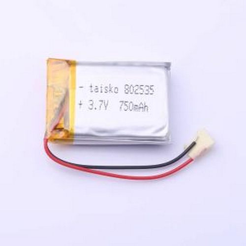 802535 电池 Taisko(台思科) 锂聚合物电池 3.7V 750mAh 1个