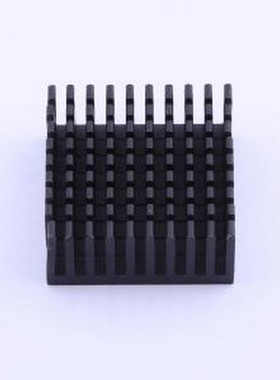 XSD1226-315-B 散热板/散热片 33*33*15MM黑色开槽