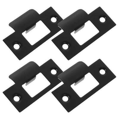 4 Pcs Strike Plate Cam B Front Door Stainless Steel