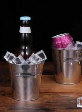 Mini Metal Buckets Handles Small Galvanized Tin Pails
