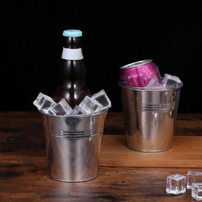 Mini Metal Buckets Handles Small Galvanized Tin Pails