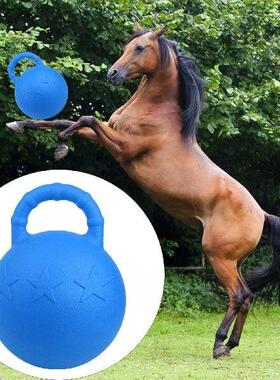 Horse Dogs Rubber Equine Chew Ball Outdoor Inflatable Ball