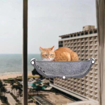 Pet Cat Hammock Window Mounted Cars Bed Suction Cup Pet