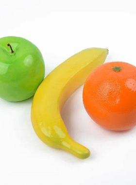 8pcs Variety Artificial Fruits Plastic Fake Fruit Kitchen