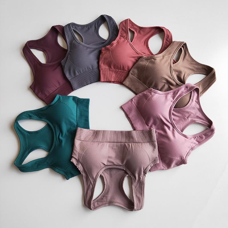 Seamless Yoga Set Women Sport Set Workout Clothes for Women