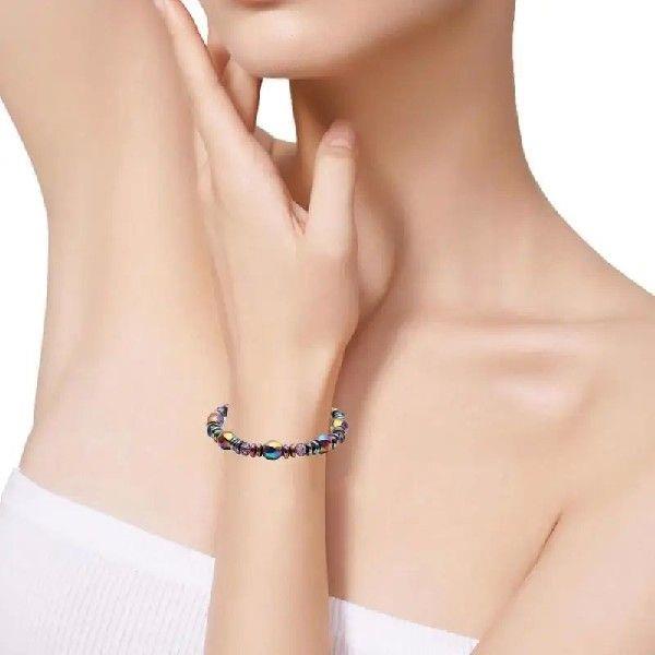 Irregular Slimming Anklet Bracelet Magnetic Geometric