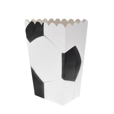 Football Popcorn Box Soccer Party Favor reat Box for Sport T
