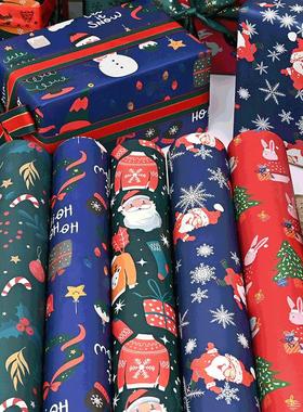 5pcs Christmas wrapping paper Gift wrapper paper decorations
