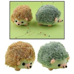 Hedgehog Accessories Pin Quilting Storage Cushion Soft