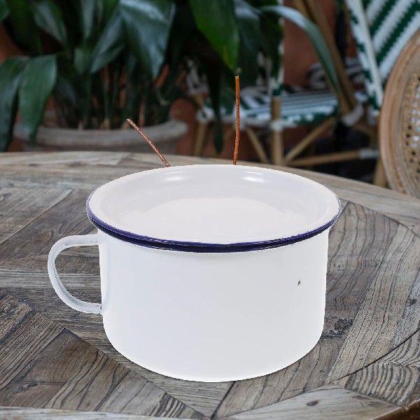 Enamel Instant Noodle Bowl Retro Ramen Bowls Soup Cup Food