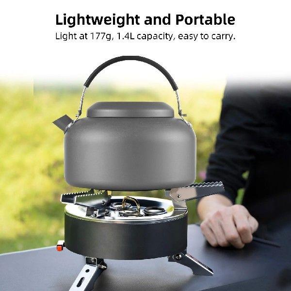 Camping Kettle Outdoor Boiling Water Kettle Backpacking