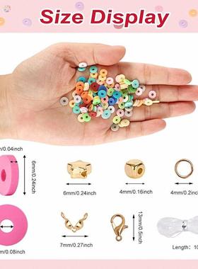 Clay Beads Bracelet Making Kit DIY Jewelry Crafts For Girls