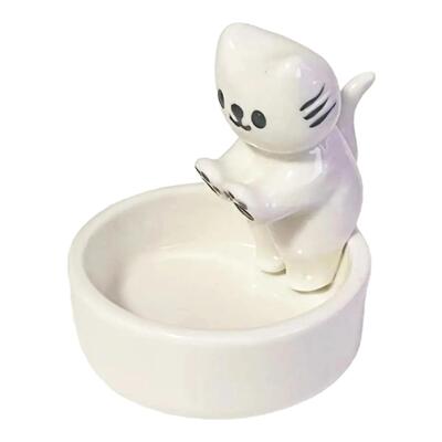 Kitten Candle Holder Cute Cat Candlestick Creative Aromather
