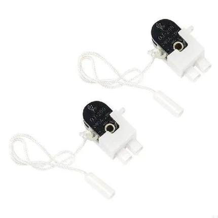 Practical 2pcs Pull Cord Switches set Lightweight Pulll