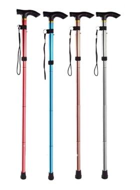 Folding Cane with 5 Gear Foldable Walking Anti-Slip Lightwe