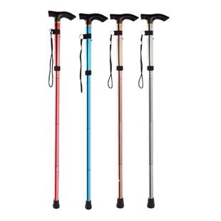 Folding Cane with 5 Gear Foldable Walking Anti-Slip Lightwe