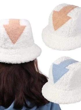 Fashion Hip Hop Appa Bucket Hat Lamb Wool Gorros Fur Fishing