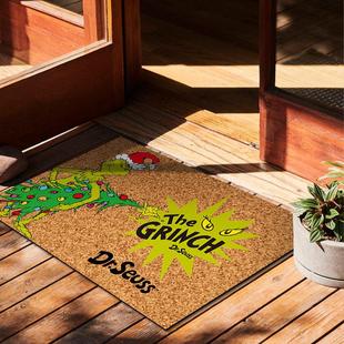 Mat Door Christmas Entry Foot Decoration Grinch