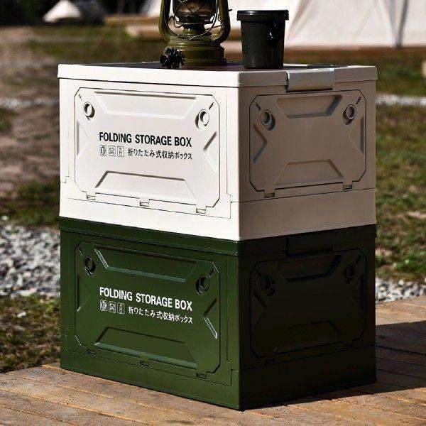 Camping Storage Box Folding Closet Organizer Picnic Storage
