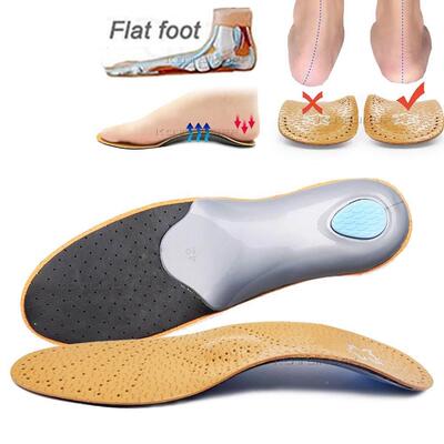 Best Insole For Shoes Leather Orthotic Insoles Flat Feet Hig