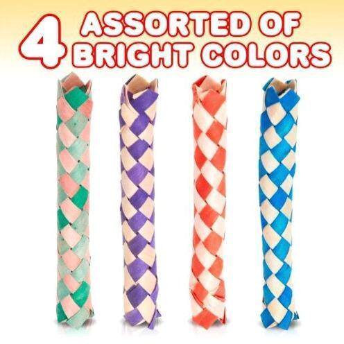 5 PCS Creativity DIY Finger Traps Classic Natural Chinese Ba