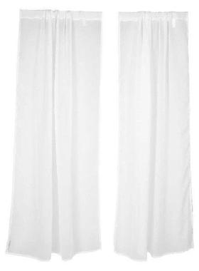 2 Pcs Window Decor Curtains Light Filtering Privacy